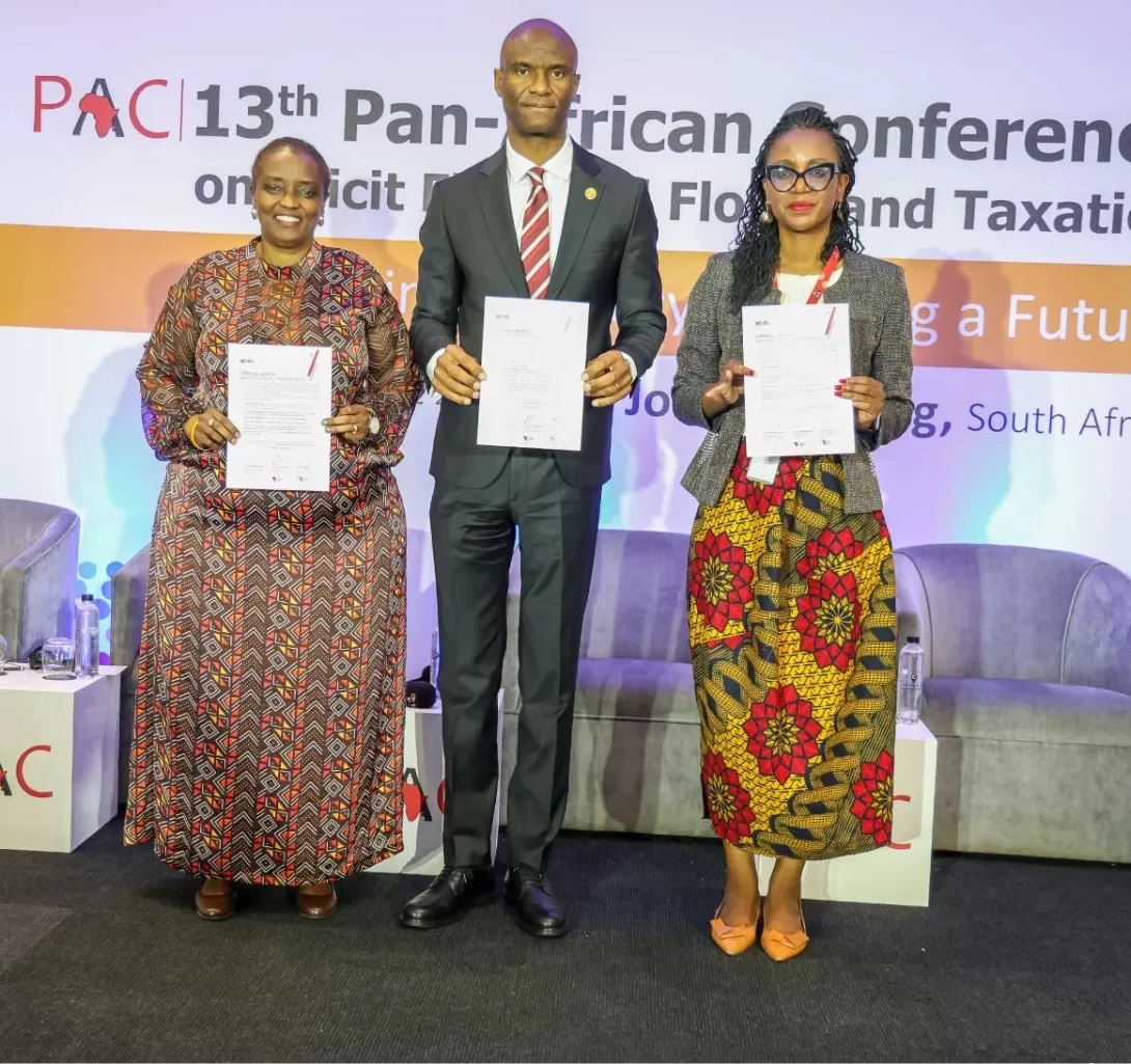 The African Union Commission, TJNA and ATAF officially launched the Anti–Illicit Financial Flows Policy Tracker at the PAC 2025
