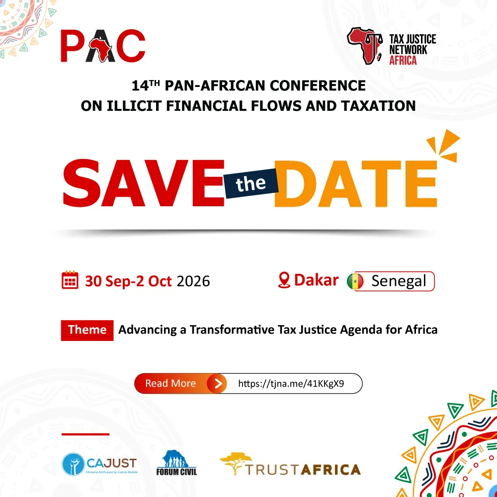 Announcing PAC 2026: Advancing a Transformative Tax Justice Agenda for Africa